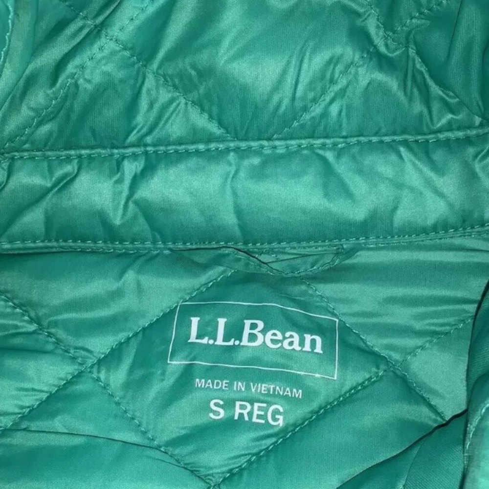Ll Bean Light Puffer Jacket Small - image 3